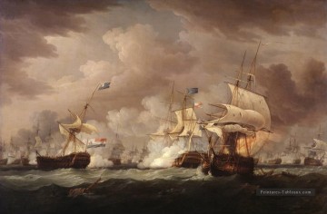 les navires de guerre navale Peinture à l'huile